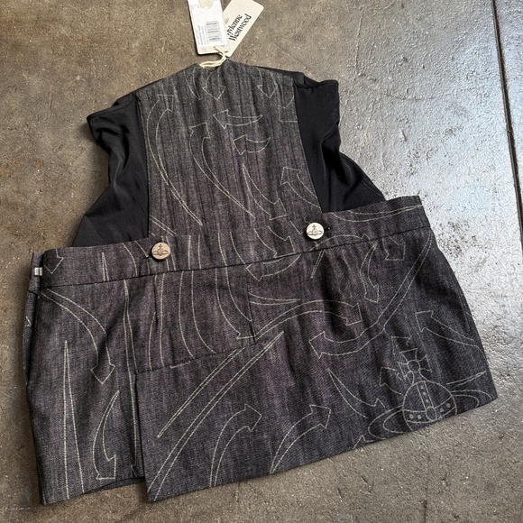 Vivienne Westwood Two Items ! Brand New 1500$ Floating Corset and Skirt - Picture 5 of 15